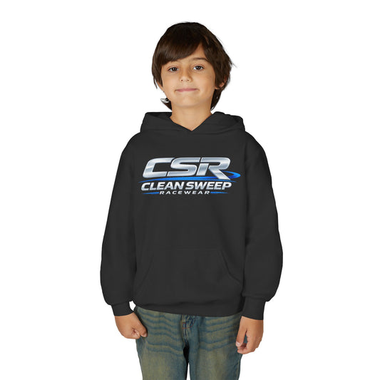 Hoodie — "CSR Clean Sweep Racing" Youth Pullover Hooded Sweatshirt