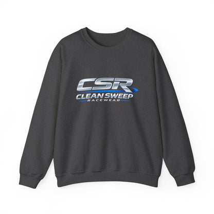 Clean Sweep Racing Silver Logo Crewneck Sweatshirt