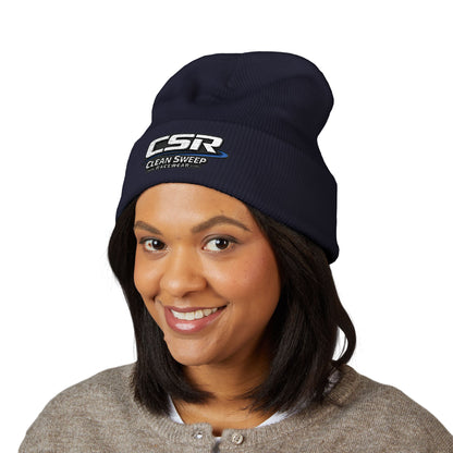 Cuffed Beanie — CSR Clean Sweep Embroidered Logo Winter Hat
