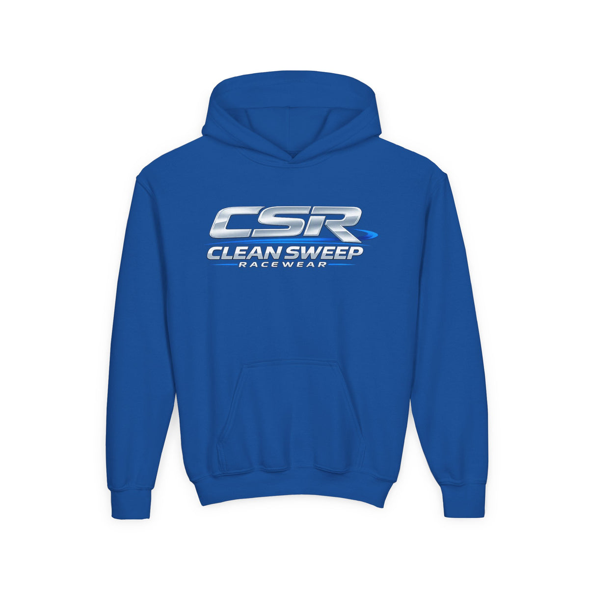 Hoodie — "CSR Clean Sweep Racing" Youth Pullover Hooded Sweatshirt