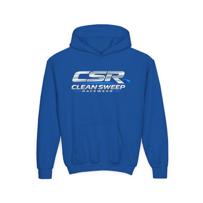 Hoodie — "CSR Clean Sweep Racing" Youth Pullover Hooded Sweatshirt