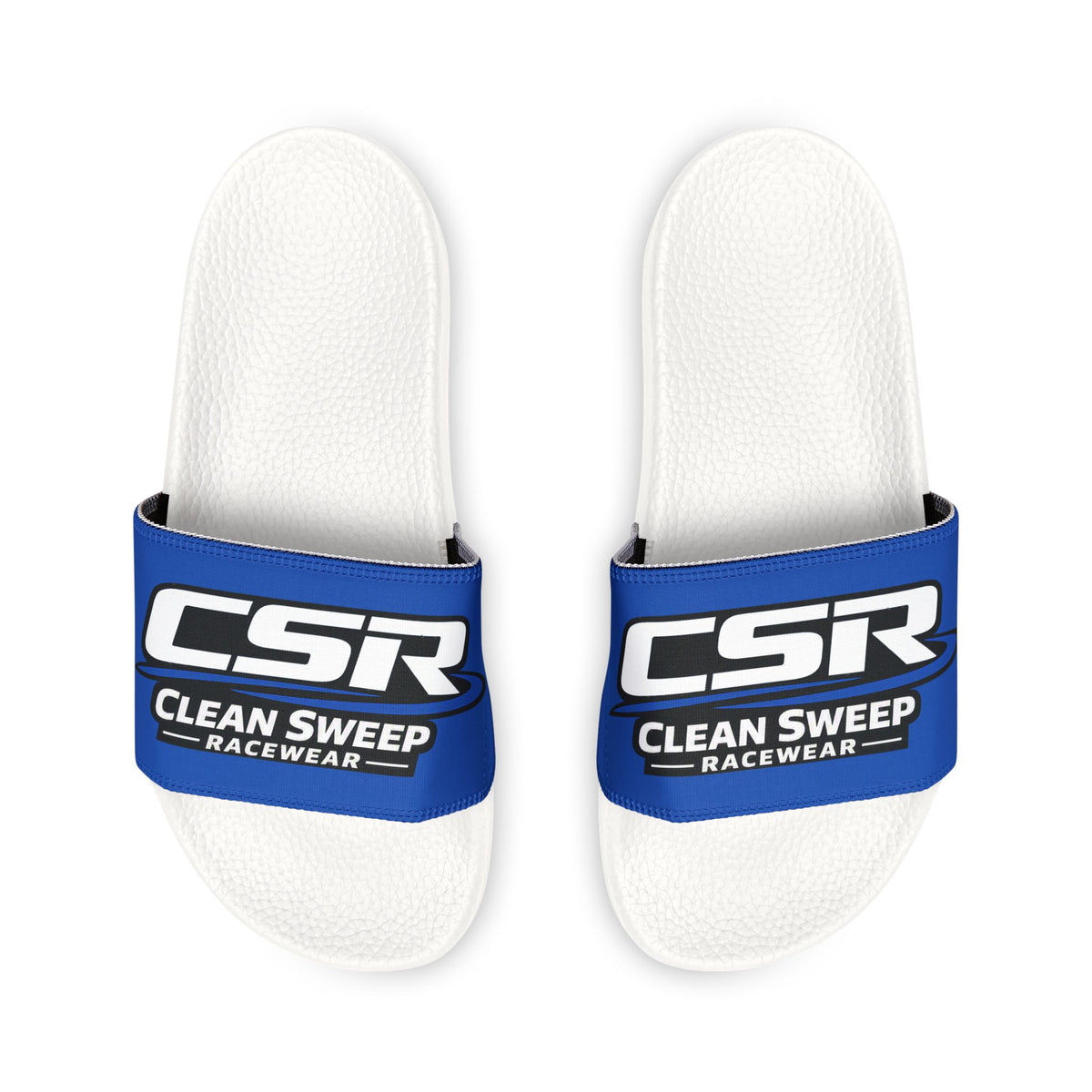 CSR Branded Slide Sandals — Men's Removable‑Strap Pool & Casual Slides