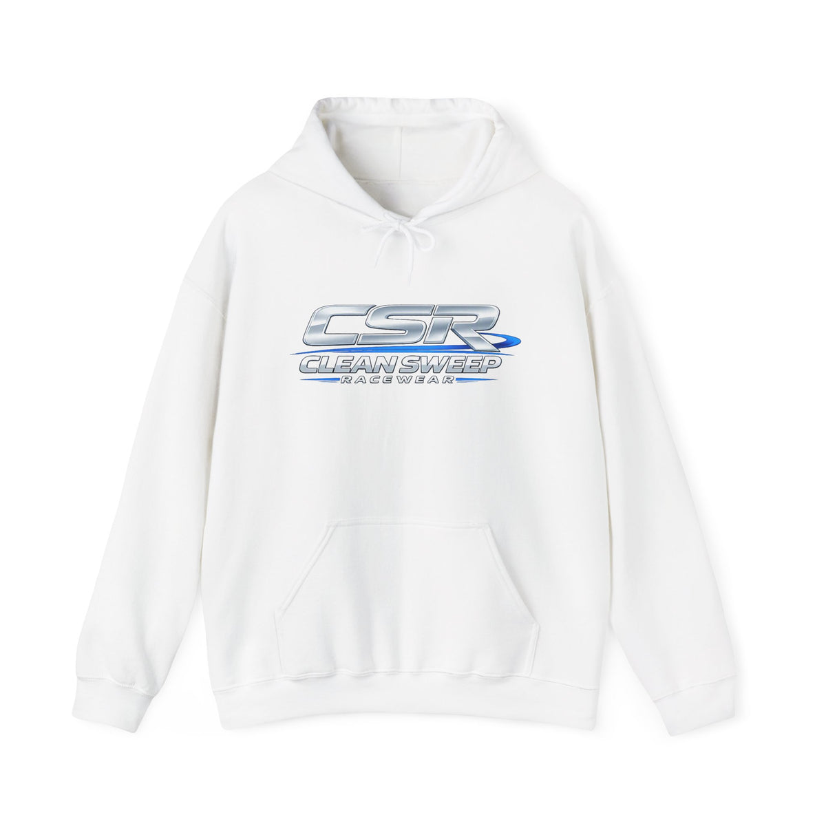 Hoodie — Clean Sweep Racing Logo & “I Don’t Chase — I Sweep.” Streetwear