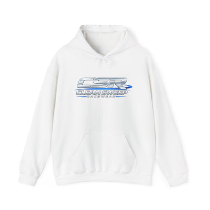 Hoodie — Clean Sweep Racing Logo & “I Don’t Chase — I Sweep.” Streetwear