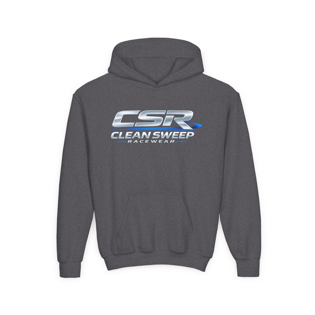 Hoodie — "CSR Clean Sweep Racing" Youth Pullover Hooded Sweatshirt