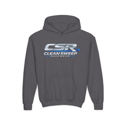 Hoodie — "CSR Clean Sweep Racing" Youth Pullover Hooded Sweatshirt