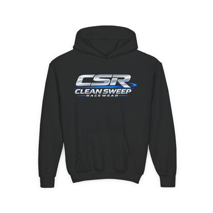 Hoodie — "CSR Clean Sweep Racing" Youth Pullover Hooded Sweatshirt