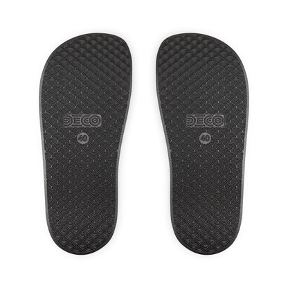 CSR Branded Slide Sandals — Men's Removable‑Strap Pool & Casual Slides