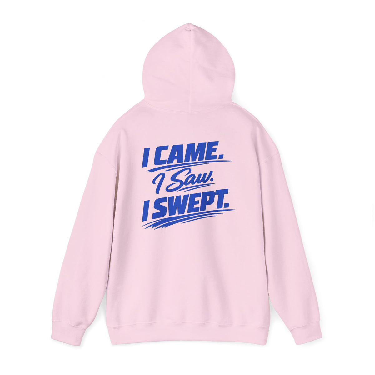 I Came. I Saw. I Swept. Hoodie — Clean Sweep Racing Logo Pullover