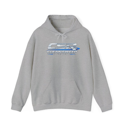I Came. I Saw. I Swept. Hoodie — Clean Sweep Racing Logo Pullover