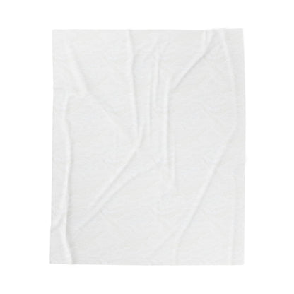 Plush Blanket — CSR Clean Sweep Racewear Logo Velveteen Throw