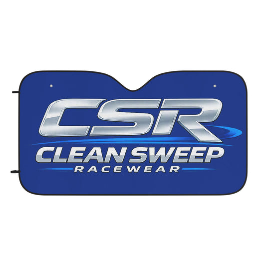 Car Sun Shade — CSR Clean Sweep Racewear Windshield Cover