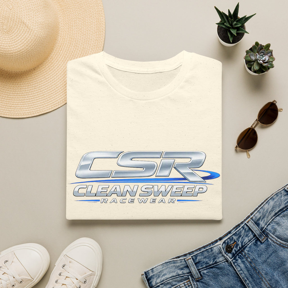 CSR "Clean Sweep Raceway" Racing Logo T-Shirt