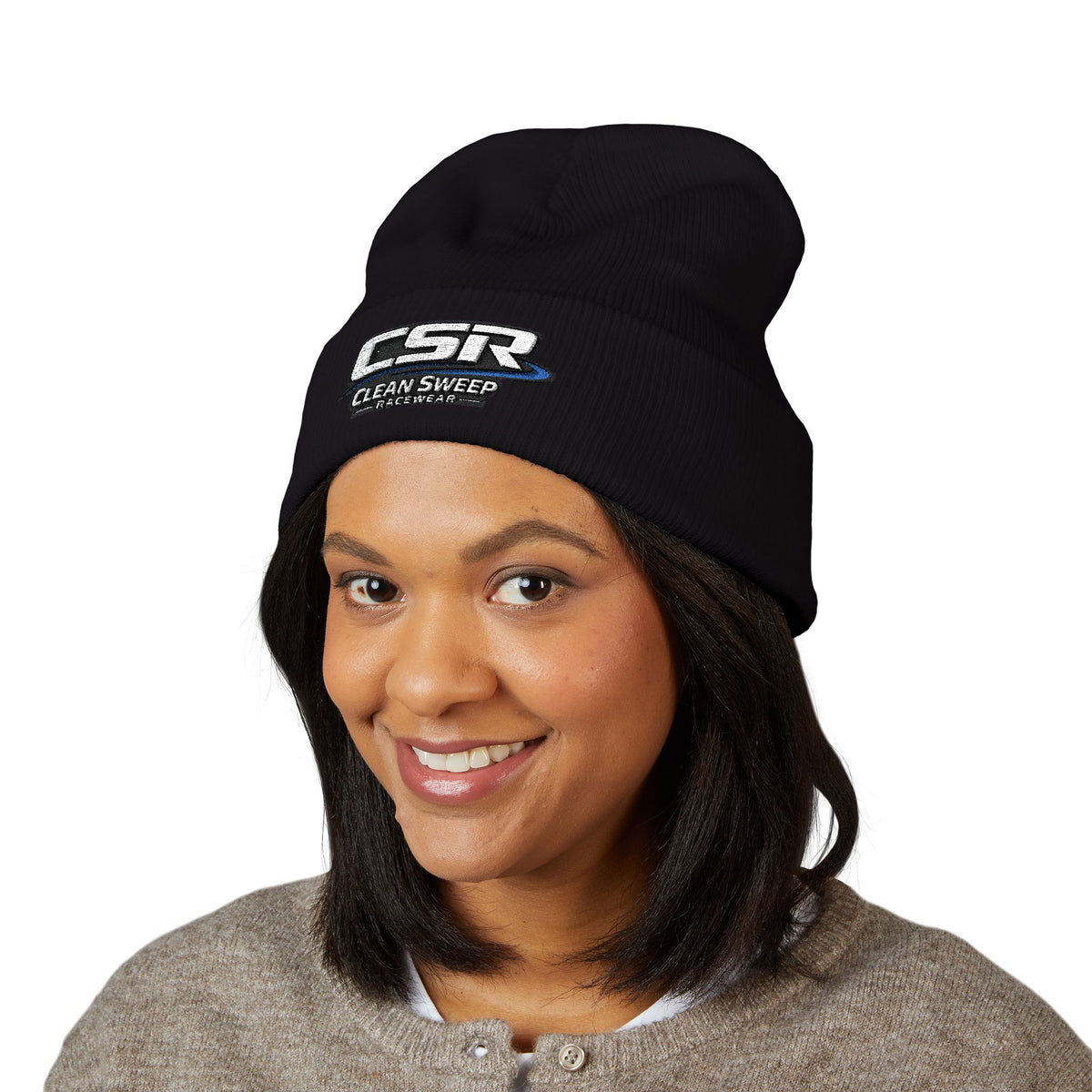 Cuffed Beanie — CSR Clean Sweep Embroidered Logo Winter Hat