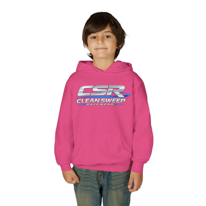 Hoodie — "CSR Clean Sweep Racing" Youth Pullover Hooded Sweatshirt