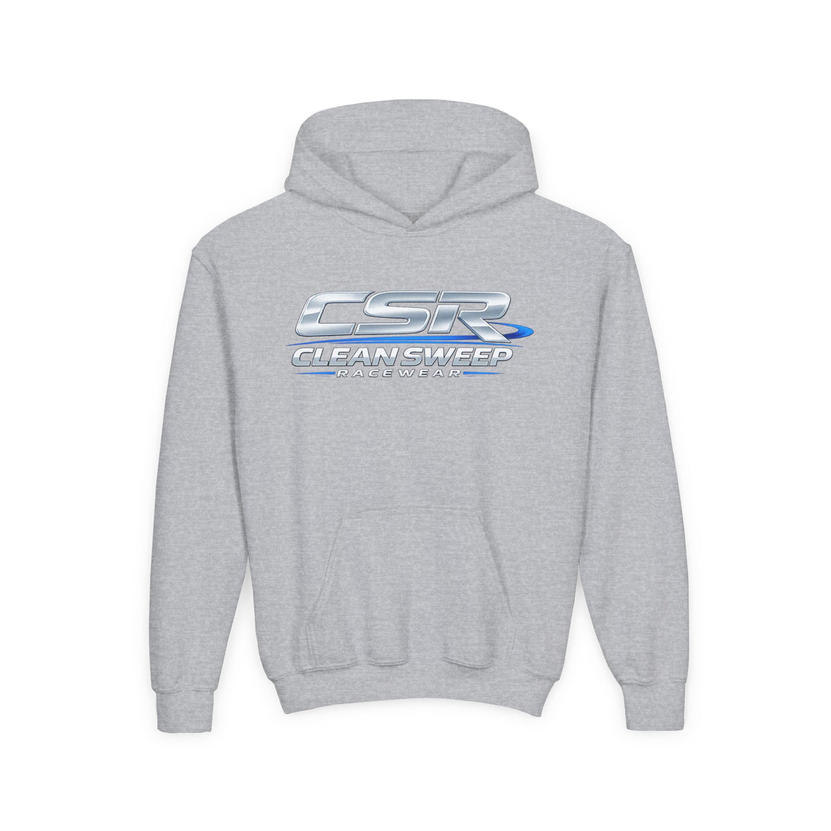 Hoodie — "CSR Clean Sweep Racing" Youth Pullover Hooded Sweatshirt