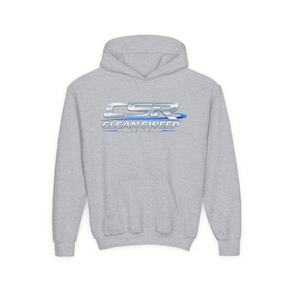 Hoodie — "CSR Clean Sweep Racing" Youth Pullover Hooded Sweatshirt