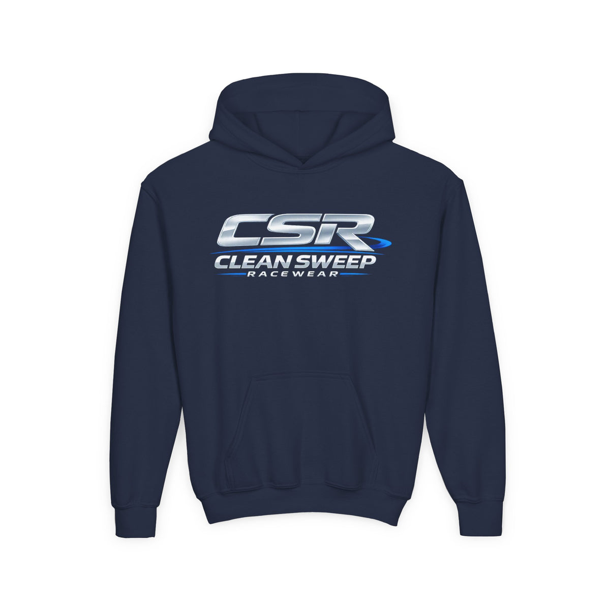 Hoodie — "CSR Clean Sweep Racing" Youth Pullover Hooded Sweatshirt