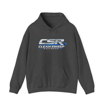 Hoodie — Clean Sweep Racing Logo & “I Don’t Chase — I Sweep.” Streetwear