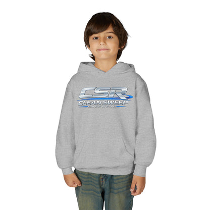Hoodie — "CSR Clean Sweep Racing" Youth Pullover Hooded Sweatshirt