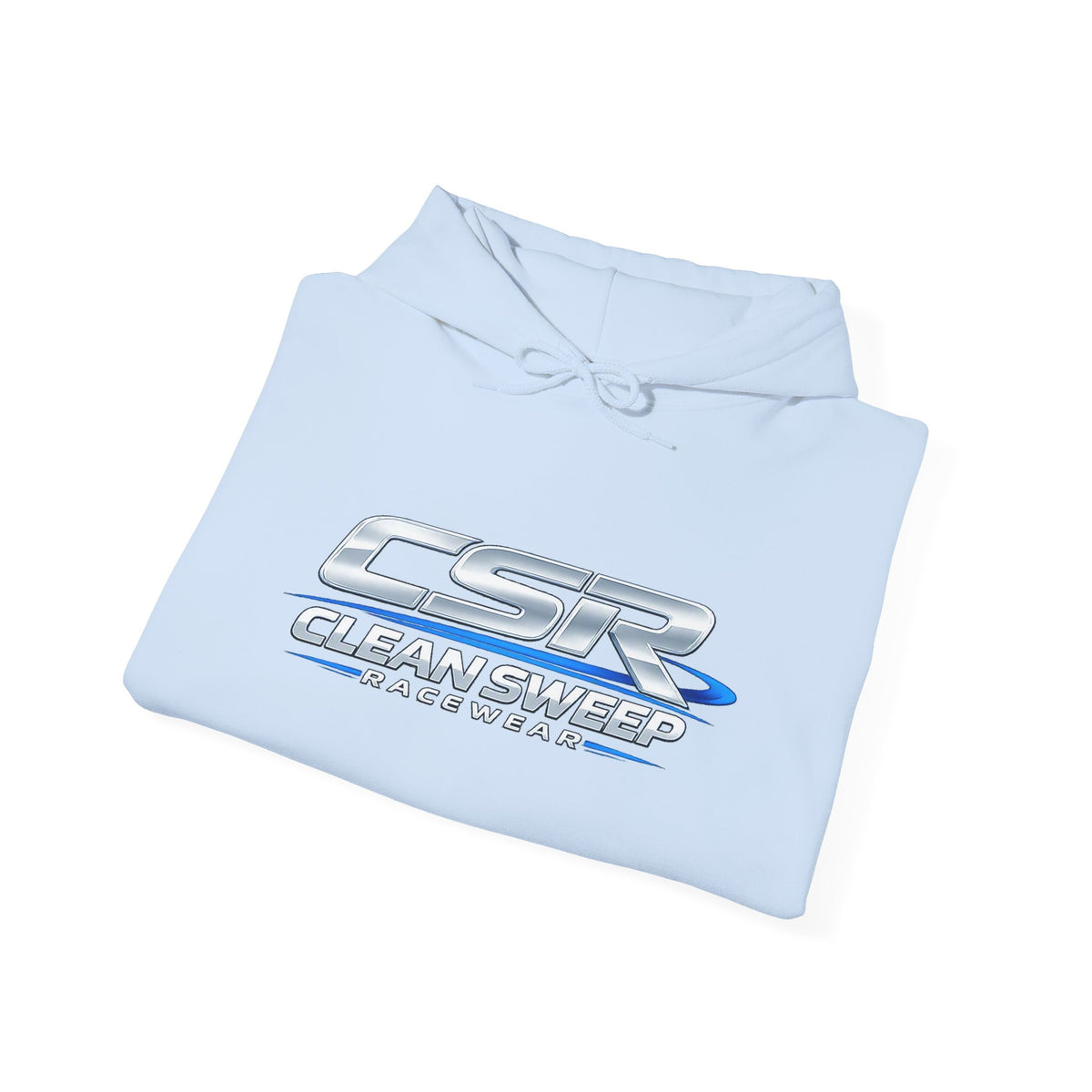 Hoodie — Clean Sweep Racing Logo & “I Don’t Chase — I Sweep.” Streetwear