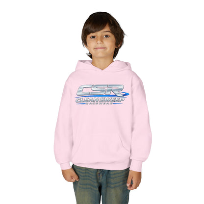 Hoodie — "CSR Clean Sweep Racing" Youth Pullover Hooded Sweatshirt