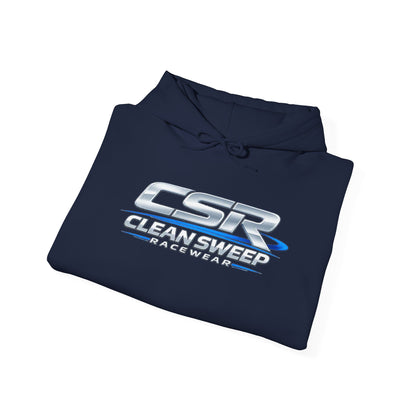 I Came. I Saw. I Swept. Hoodie — Clean Sweep Racing Logo Pullover