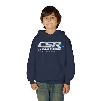 Hoodie — "CSR Clean Sweep Racing" Youth Pullover Hooded Sweatshirt