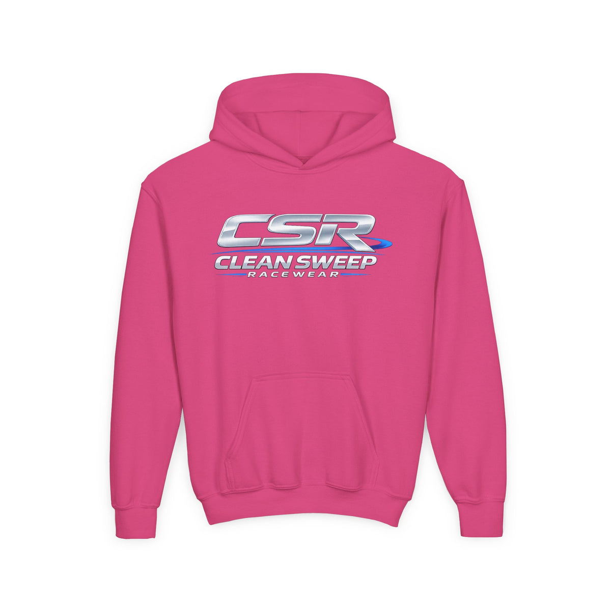 Hoodie — "CSR Clean Sweep Racing" Youth Pullover Hooded Sweatshirt