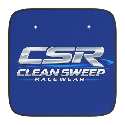 Car Sun Shade — CSR Clean Sweep Racewear Windshield Cover